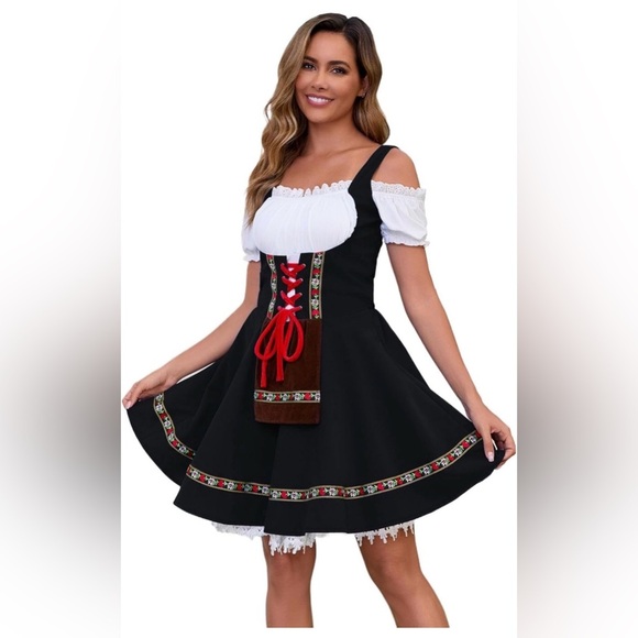 Dresses & Skirts - German Traditional Bavarian Outfit Costume Dress for Oktoberfest Size XL NWOT